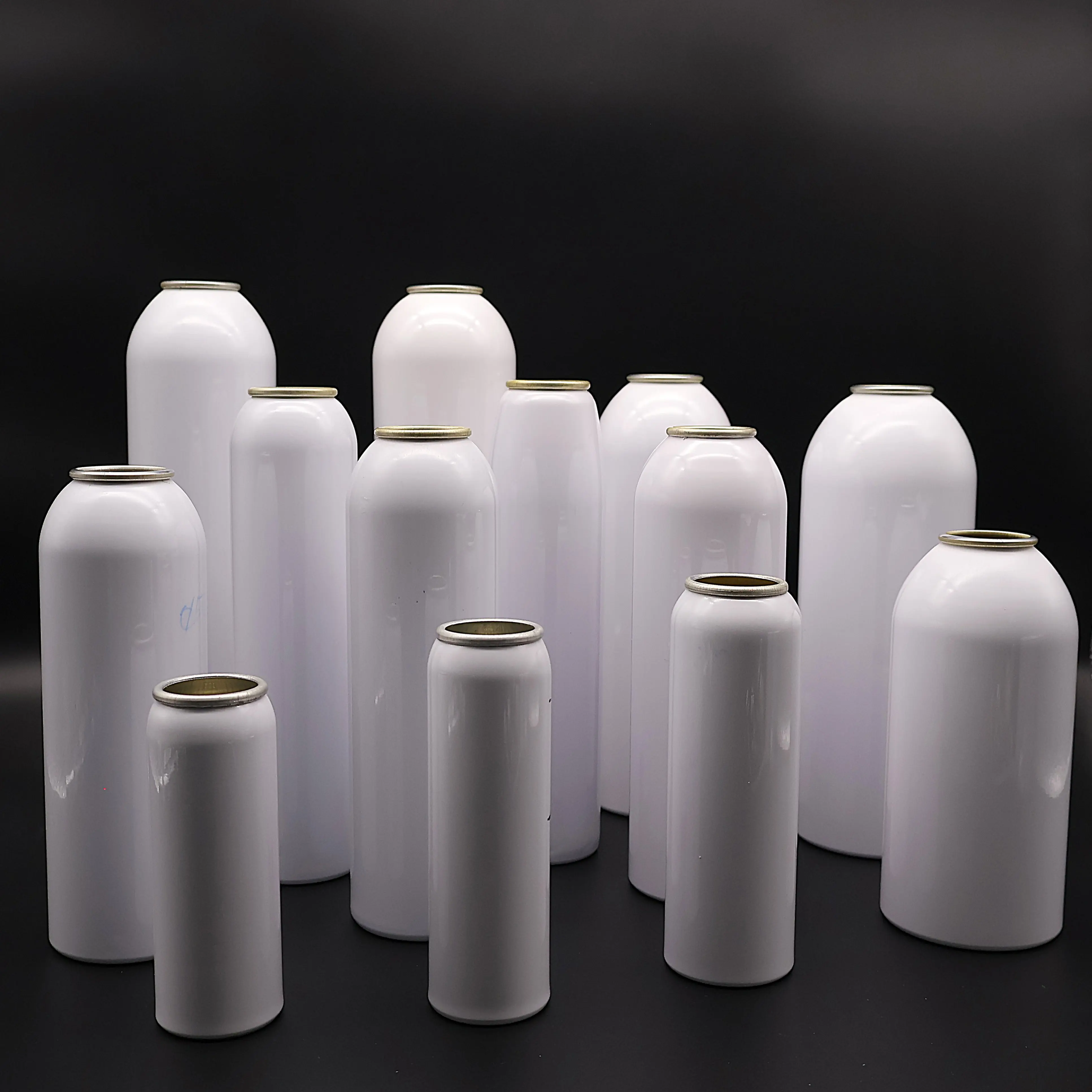 8oz 250ML Premium Metal Aluminum Aerosol Spray Can Made in Vietnam Factory Metal Bottles for Aerosol Uses 6