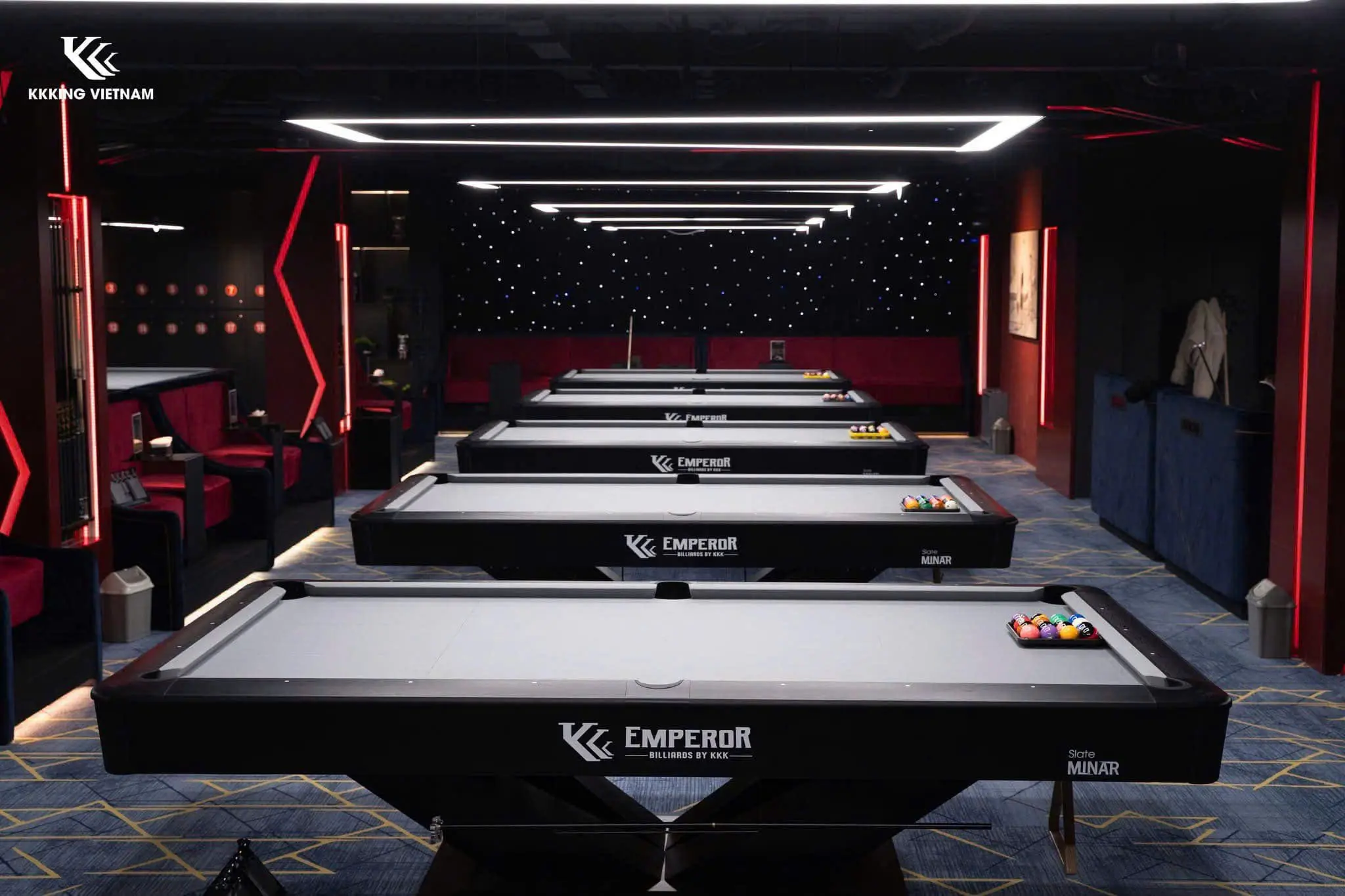 9ft Pool Table with Pro Level Performance Heavy Frame, Custom Colors for Business Use 4