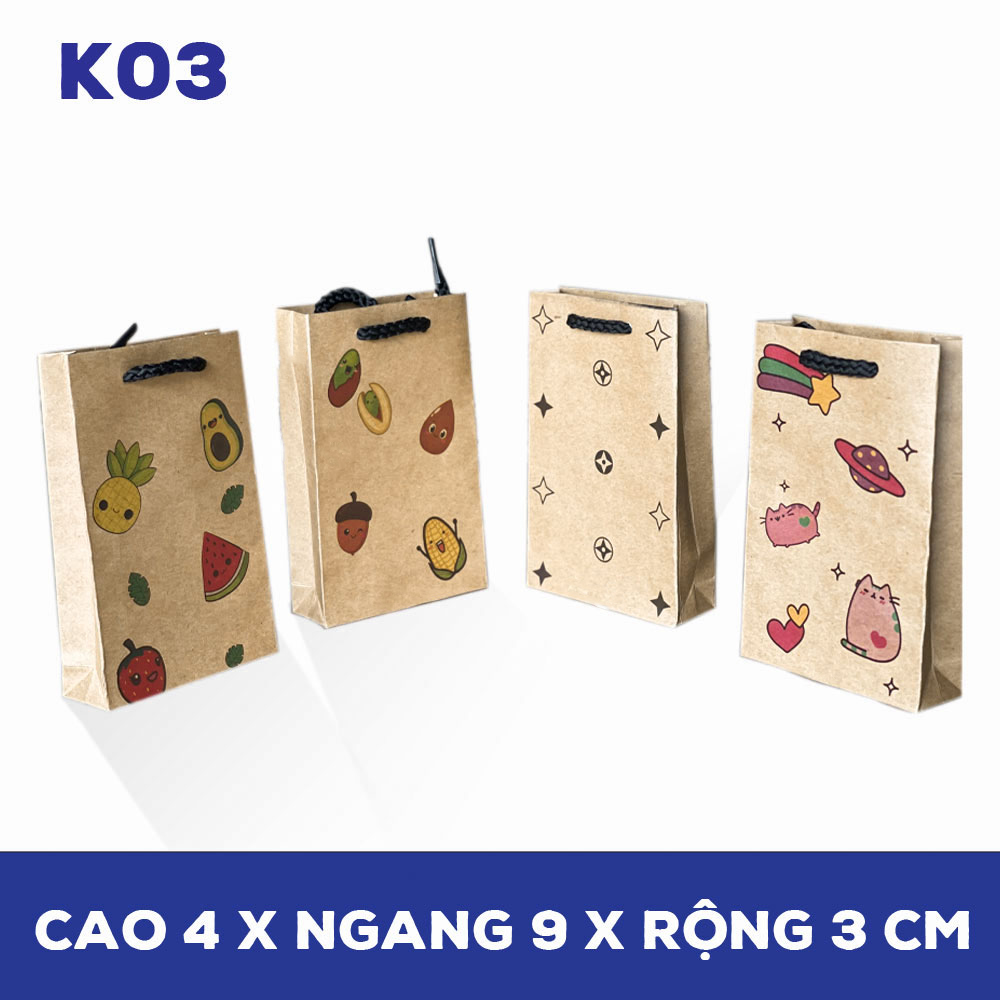 Kraft Paper Box Best Quality Eco-Friendly Customized Service Shopping Accessories Customized Logo Vietnam Manufacturer