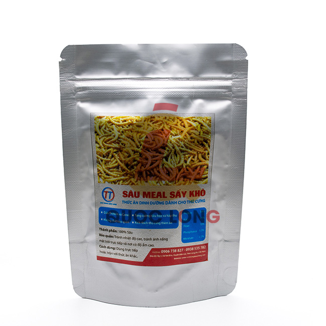 Mealworms Dried Fast Delivery Export Animal Feed High Protein Customized Packaging Vietnam Manufacturer 1