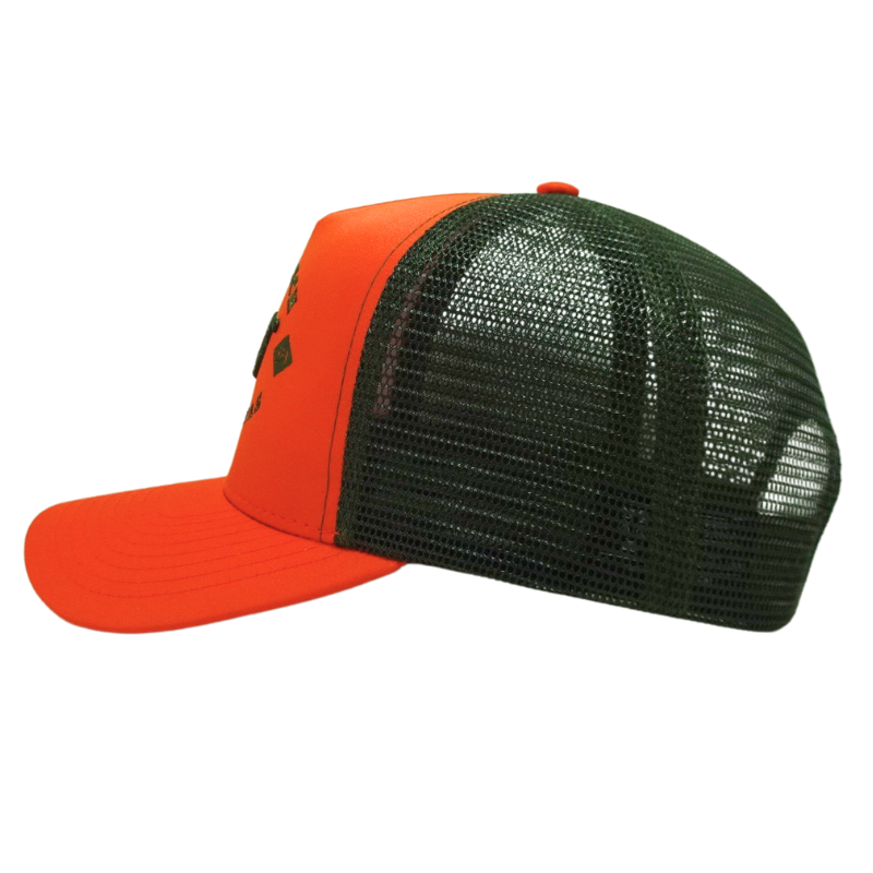 Adjustable Closure Caps Embroidered Trucker Hats with Custom Logo 5 Panel Structured Gorras OEM Vietnam Headwear Factory L01 6