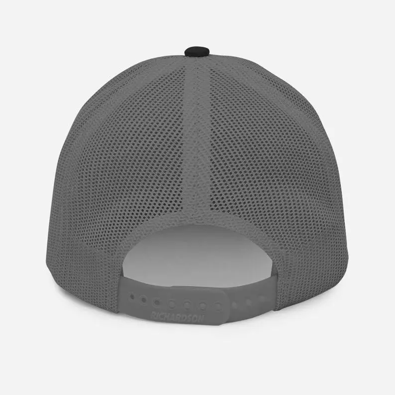 Adjustable Fit Trucker Hat Vietnam Made 6 Panel Mesh Back High Quality Caps Custom Woven Logo For Men Women Outdoor Casual L01 7