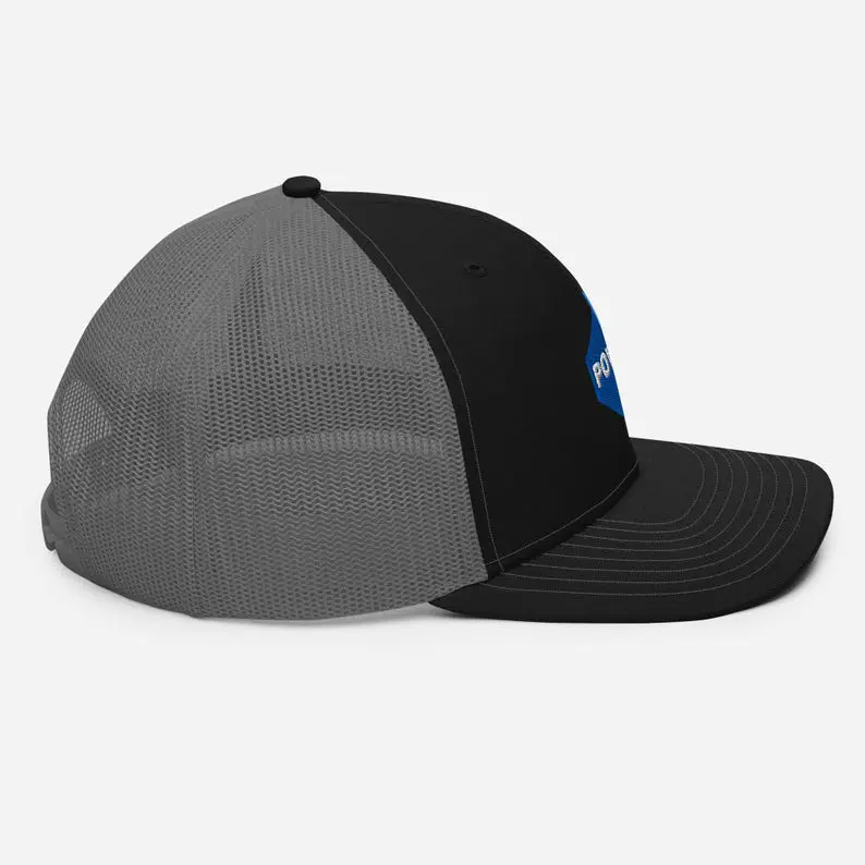 Adjustable Fit Trucker Hat Vietnam Made 6 Panel Mesh Back High Quality Caps Custom Woven Logo For Men Women Outdoor Casual L01 6
