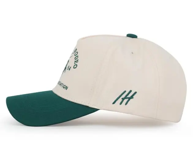 Adjustable Fit Two Tone Baseball Hat Custom Embroidery Logo Vietnam Made Caps For Men Women Retro Style Casual Promotion L01 4