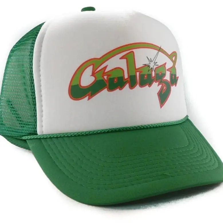 Adjustable Trucker Foam Green Hats 5-Panel Curved Brim High Quality Medium Profile Foam Trucke Hat in Vietnam Factory 1