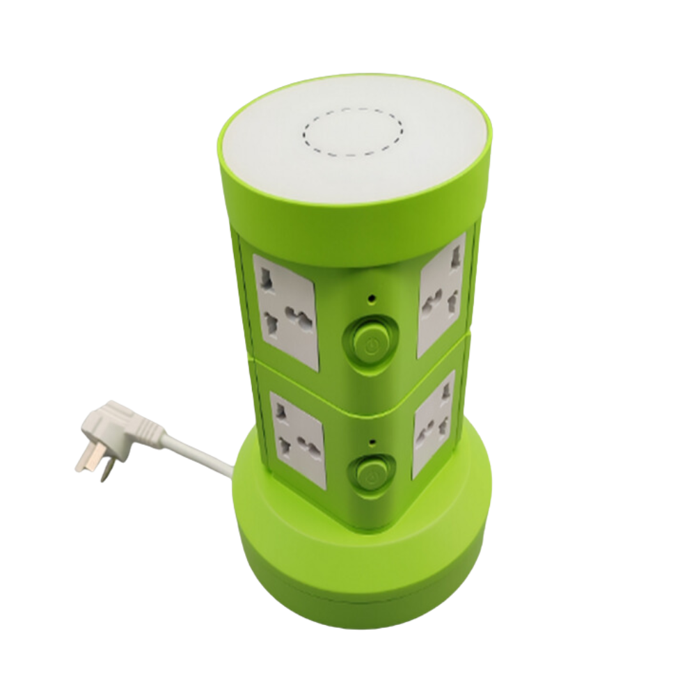 Advanced Factory-Price Vertical Tabletop Power Extension Socket Advanced Multi-socket Grounding Electrical Purpose Power Strips 2