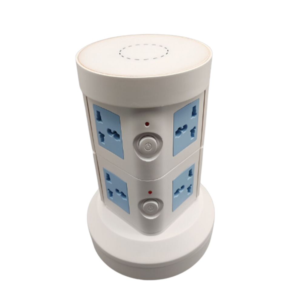 Advanced Factory-Price Vertical Tabletop Power Extension Socket Advanced Multi-socket Grounding Electrical Purpose Power Strips 4