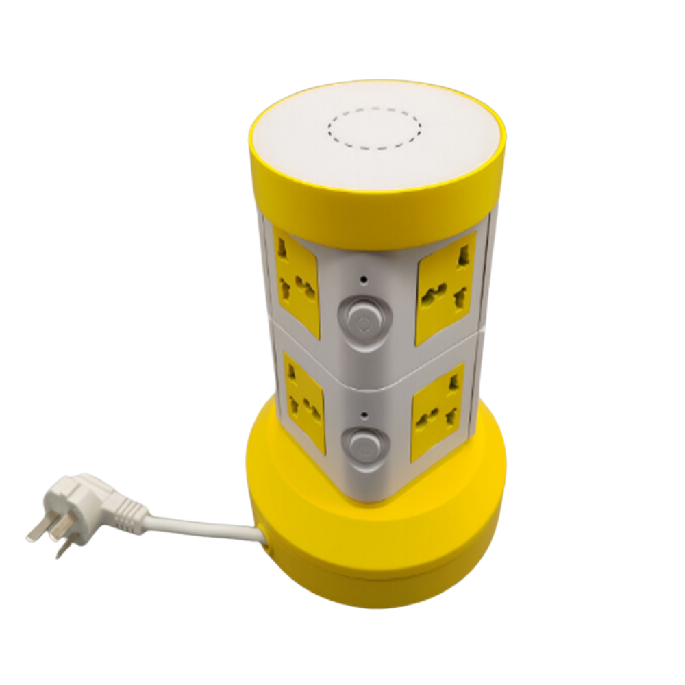 Advanced Vertical Tabletop Power Extension Socket Multi-Functional Electrical Strip with Grounding Factory Price 5