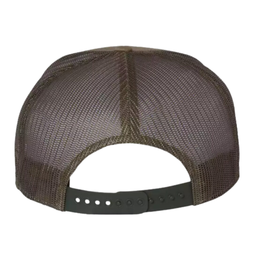 All 7 Panel Trucker Snapback Custom Your Brand Logo Breathable Mesh Adjustable Single Row Cap Buckle High Quality Wholesale OEM 4