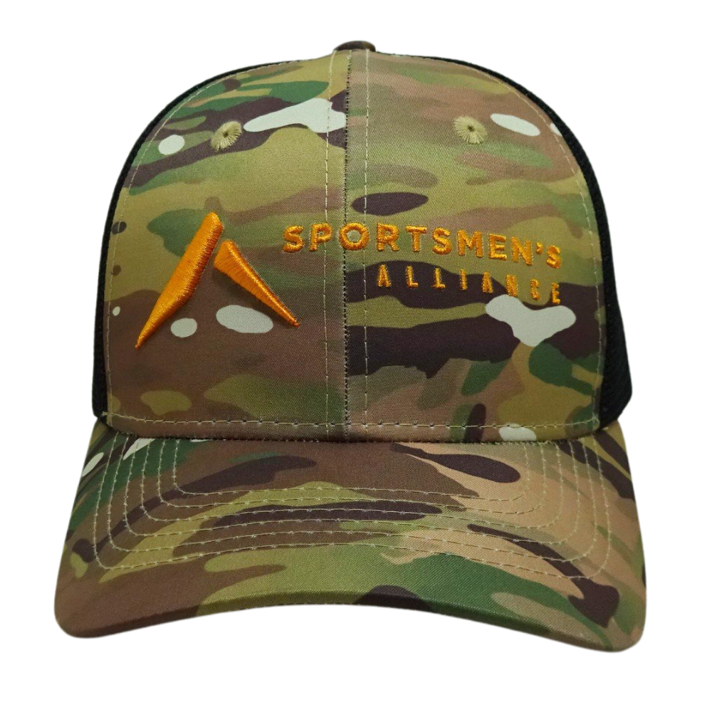 All Camouflage Trucker Hats Structured Custom Mesh Color 3D Embroidery Logo Curved Brim Plastic Single Breasted Buckle Wholesale 5