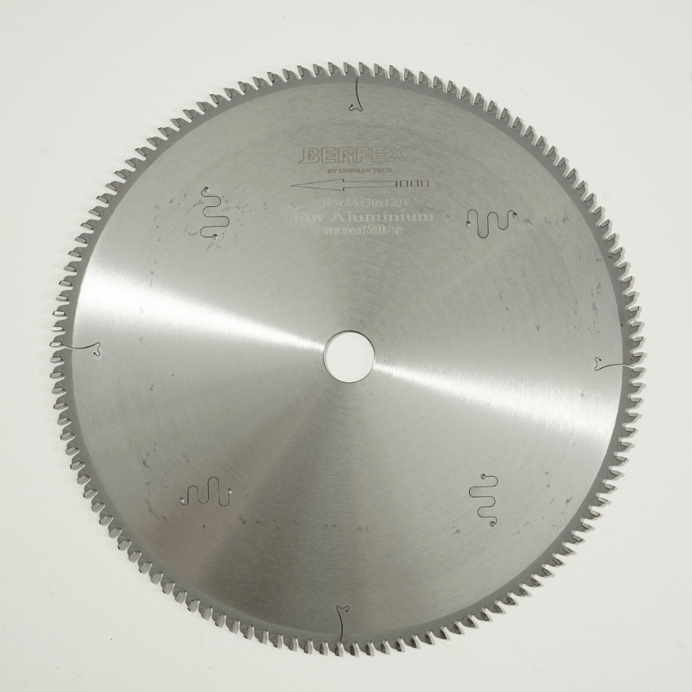 Aluminum Cutting 355mm Circular Saw Blade for Aluminum Cutting 3.5 mm Kerf 25.4/30mm Bore 120 Teeth Circular Saw Blade 2