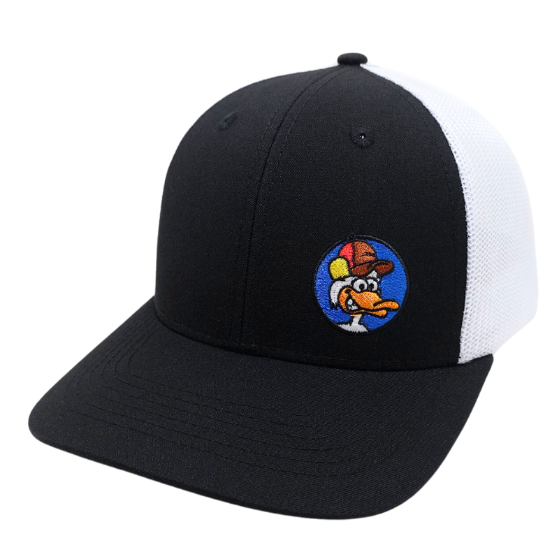 Animal Lovers Gift Trucker Hat Cartoon Character Embroidered Logo Vietnam Made Mesh Back Caps 6 Panel Flat Brim Streetwear L01 3