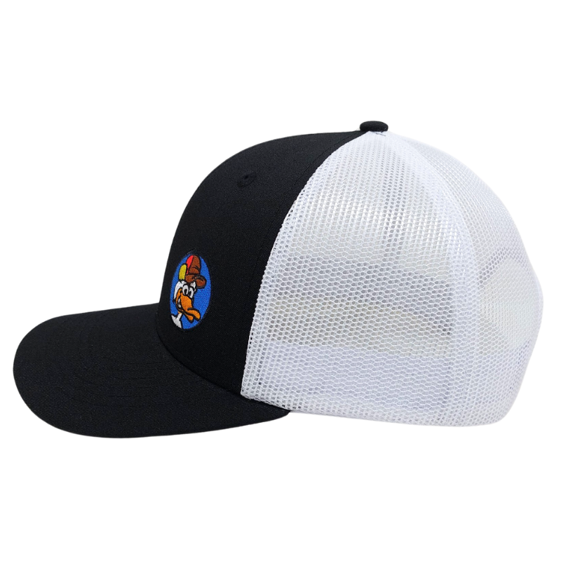 Animal Lovers Gift Trucker Hat Cartoon Character Embroidered Logo Vietnam Made Mesh Back Caps 6 Panel Flat Brim Streetwear L01 4