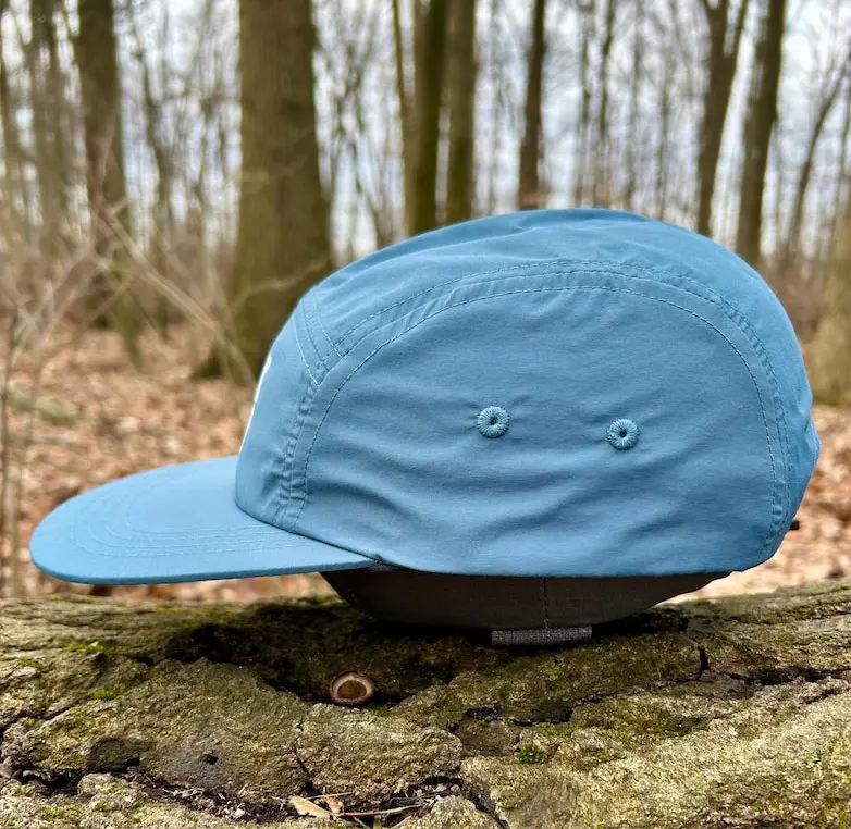 Nylon 5 Panel Runner Hat Screen Printing Logo For Hiking Outdoor Adventures Lightweight Adjustable Snapback Caps Promotion L01 4