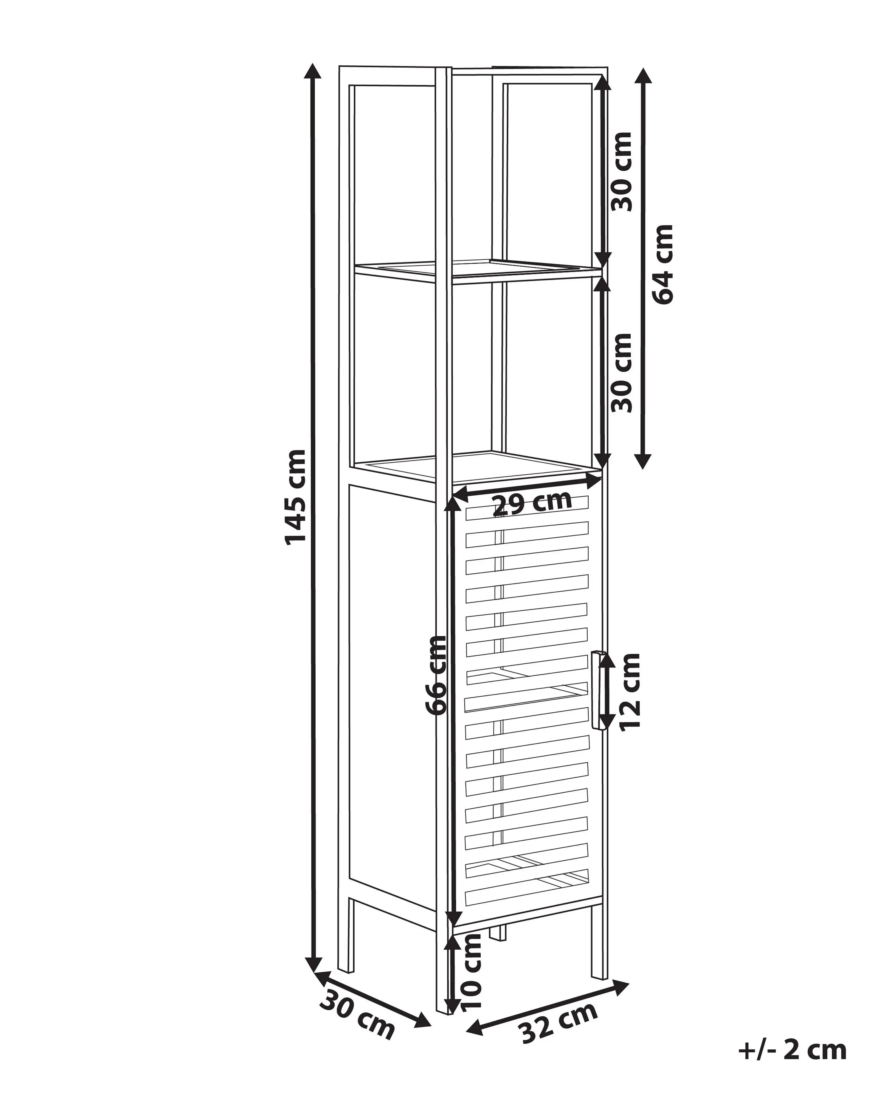 Bamboo shelf with drawers Made In Vietnam Eco-friendly material used for Home decoration shelf  Wholesale 5