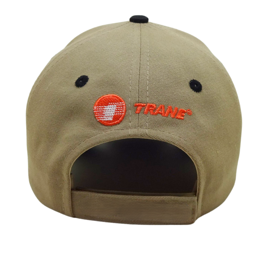 Baseball Cap 6 Panel Flat Embroidery Eyelet Black Brim Brown Front and White Mesh Your Country on Left Side for Your Company OEM 7