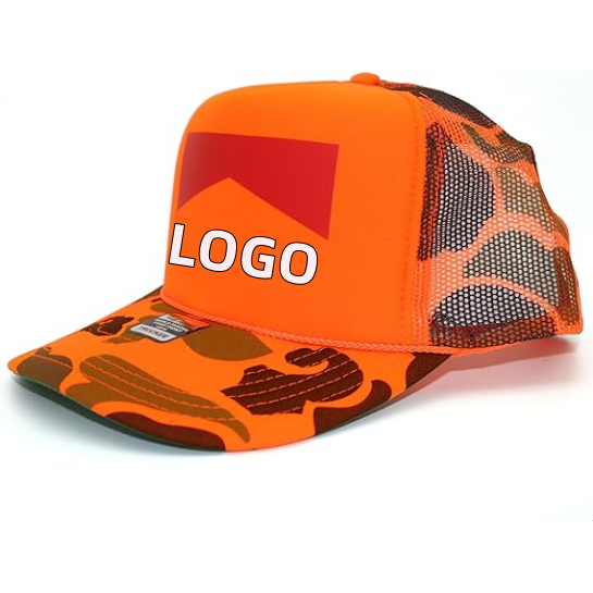 Baseball Caps Camouflage Trucker Caps Hats Custom Print Unisex Outdoor Sport Running Baseball Hat 4