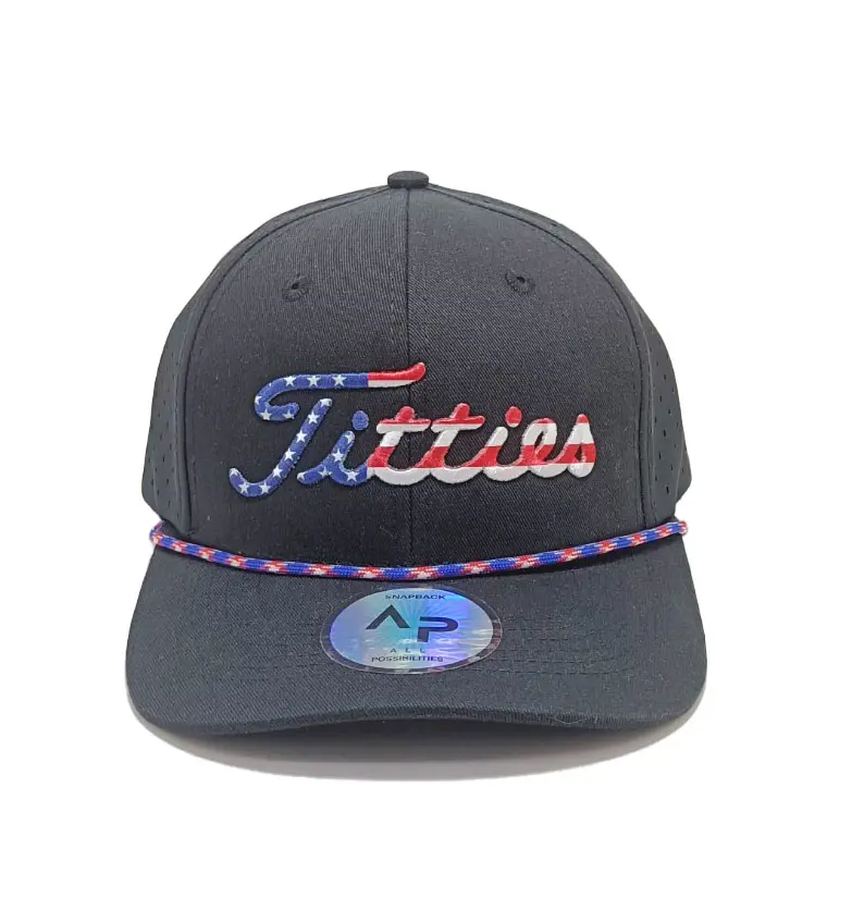 Baseball Caps Laser Cut Holes with Embroidery Logo and Printing Flag Logo Sport Hats Promotional Event Brand in Vietnam 5