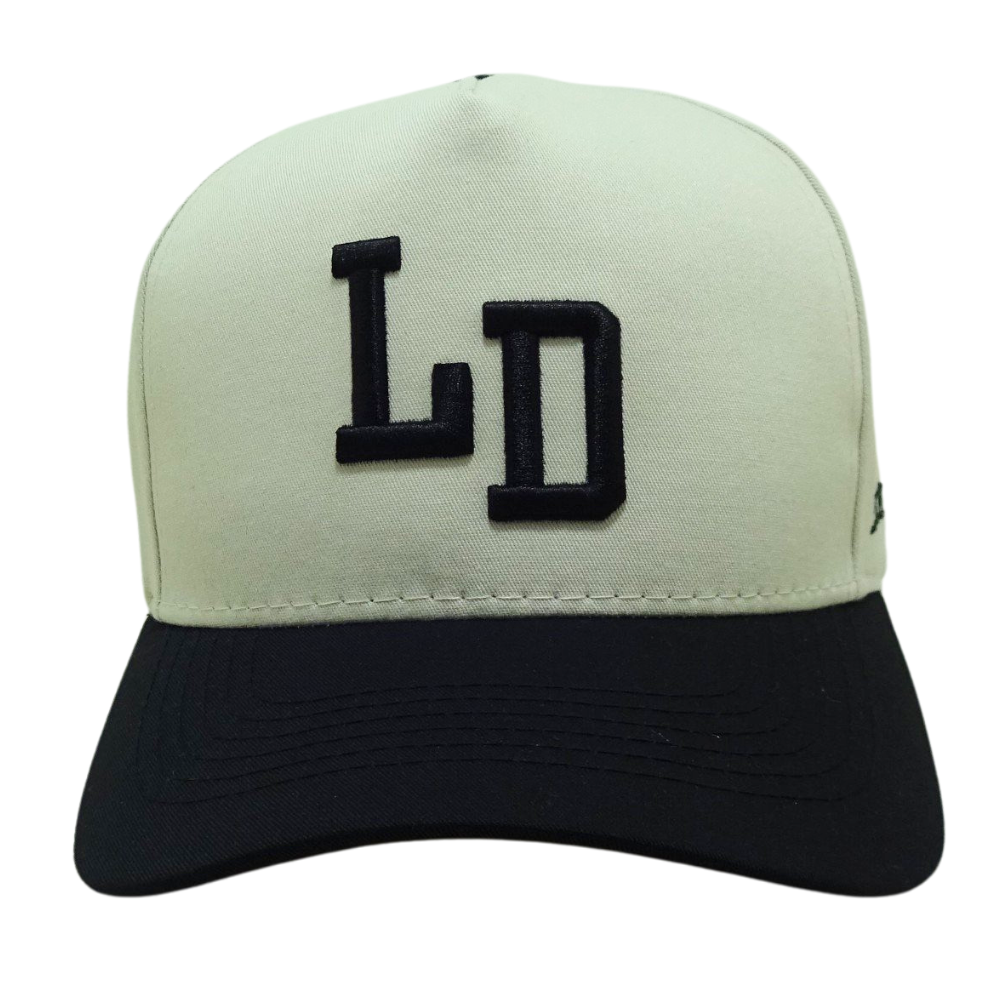 Baseball Custom 3D Embroidery Logo Letter Animal Pattern on Front and Back Side Cartoon on Left Side Black Semi Curved Brim OEM