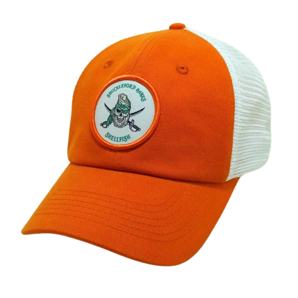 Baseball Trucker Hat 6 Panel Orange White Mesh Printing Logo Embroidery Bolder Single Breasted Buckle Wholesale High Quality OEM 3