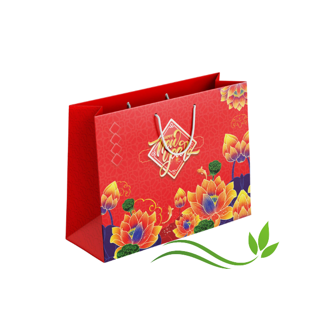 Competitive Price Best Quality Paper Bag Kraft Eco-Friendly Shopping Accessories Customized Logo Vietnam Manufacturer 2
