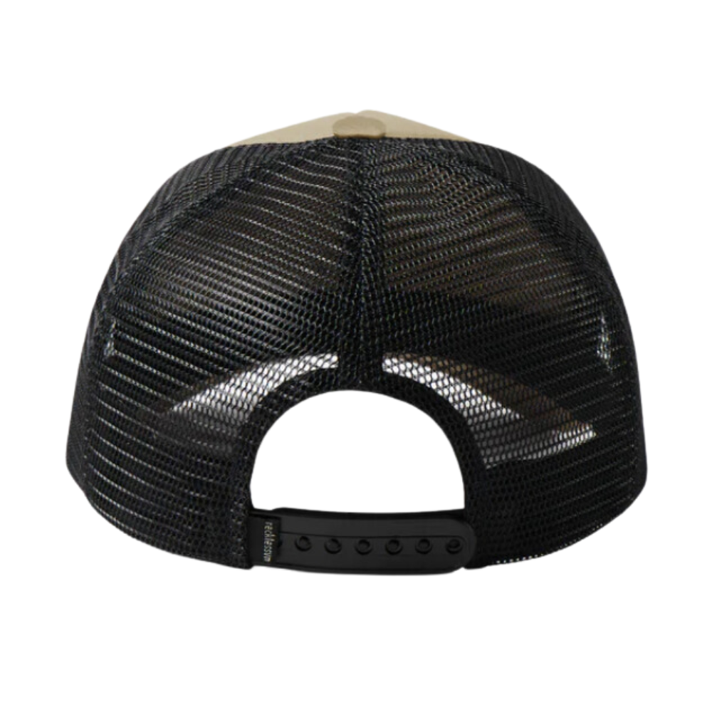 Beige Black 5 Panel Trucker Hat Custom Embroidered Caps Breathable Adjustable Single Breasted Buckle for Men Women High Quality 6