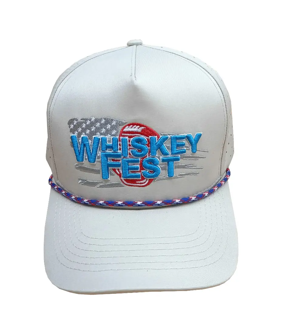 Beige Color 2D/3D Embroidery 5-Panel Curved Brim High Quality Medium Profile 65% Cotton and 35% Polyester Fabric Baseball Caps 1
