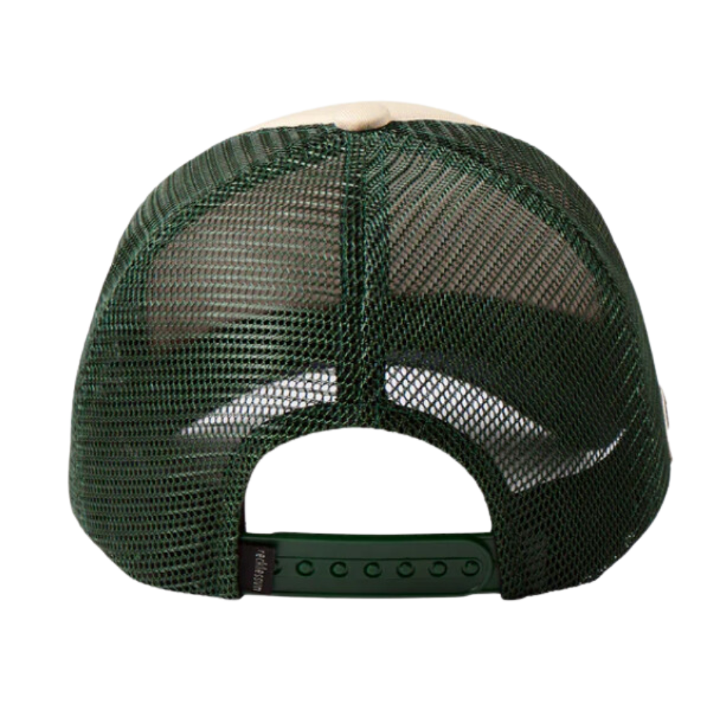 Beige Green 5 Panel Foam Trucker Hat Custom Logo on Front and Right Side Adjustable Single Breasted Buckle Fashion for Men Women 6