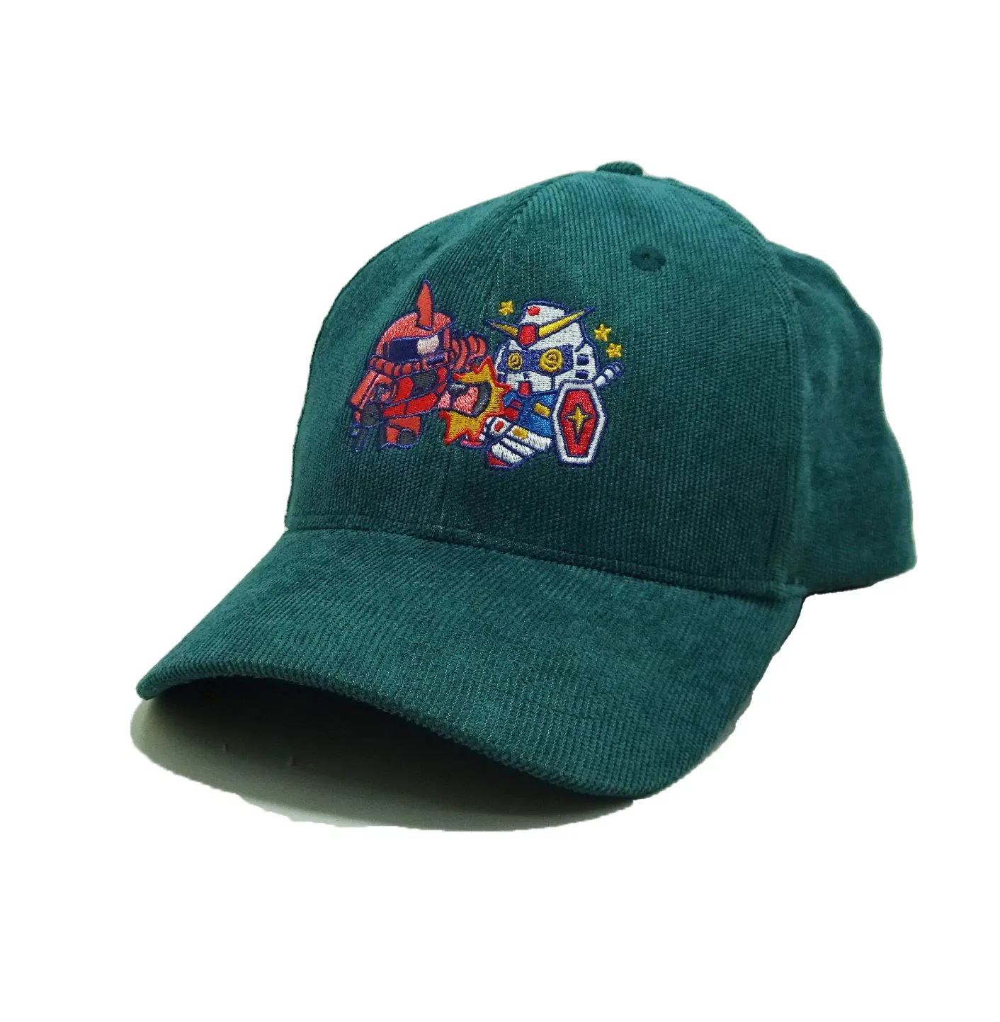 Black Corduroy Baseball Caps Embroidery Logo Custom Design in Vietnam Factory Hats Cartoons Cute Promotional Caps 3