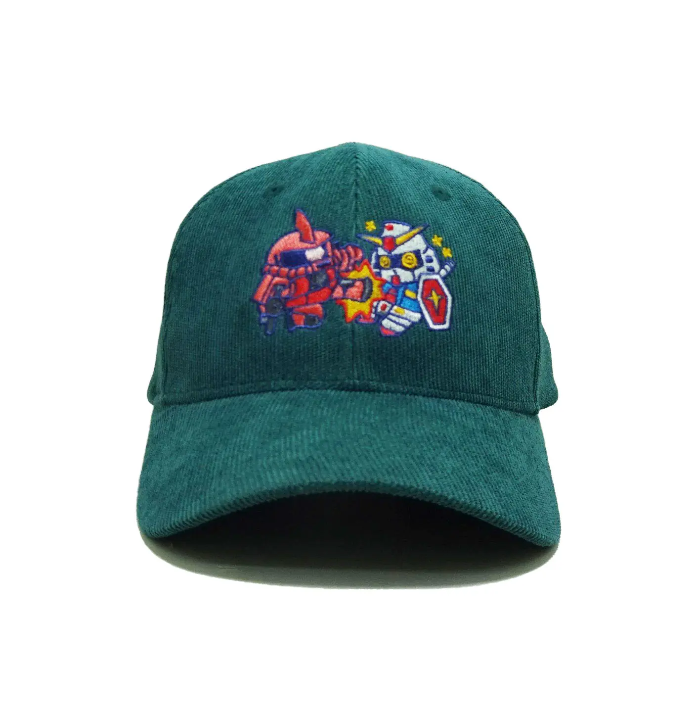 Black Corduroy Baseball Caps Embroidery Logo Custom Design in Vietnam Factory Hats Cartoons Cute Promotional Caps 4