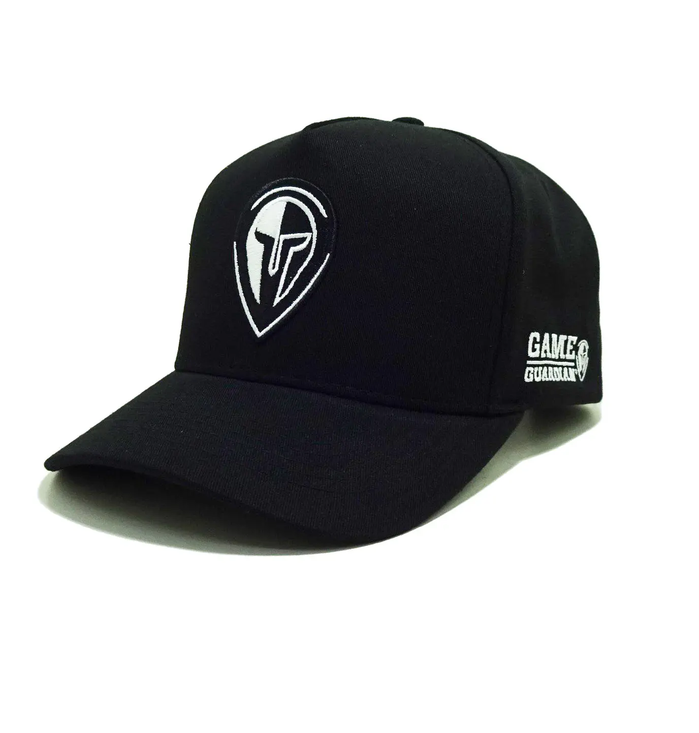 Black Hats Embroidery Logo Gorras Custom Front and Back Structured Caps Embroidered Baseball Sport Cap in Vietnam
