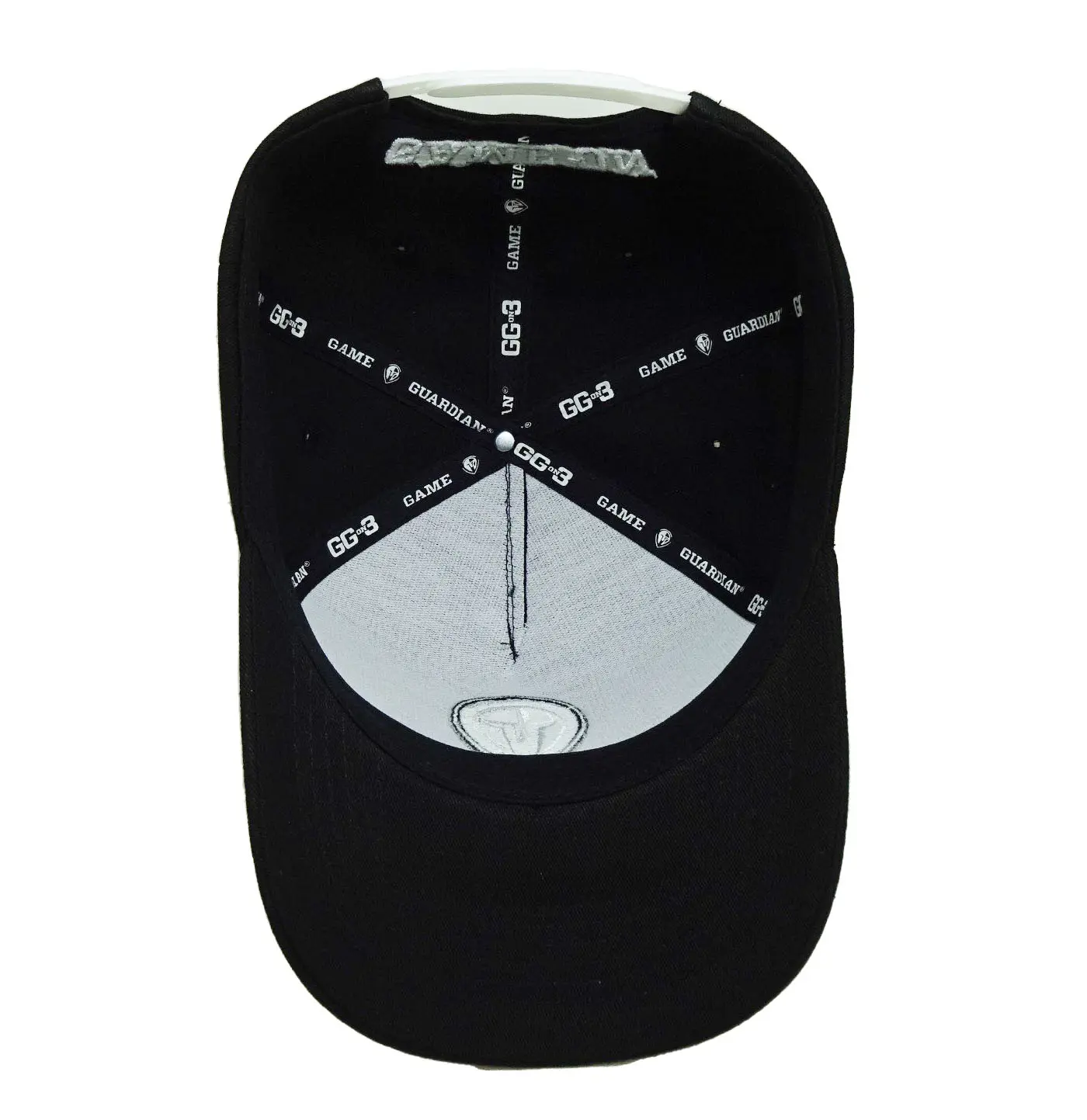 Black Hats Embroidery Logo Gorras Custom Front and Back Structured Caps Embroidered Baseball Sport Cap in Vietnam 3