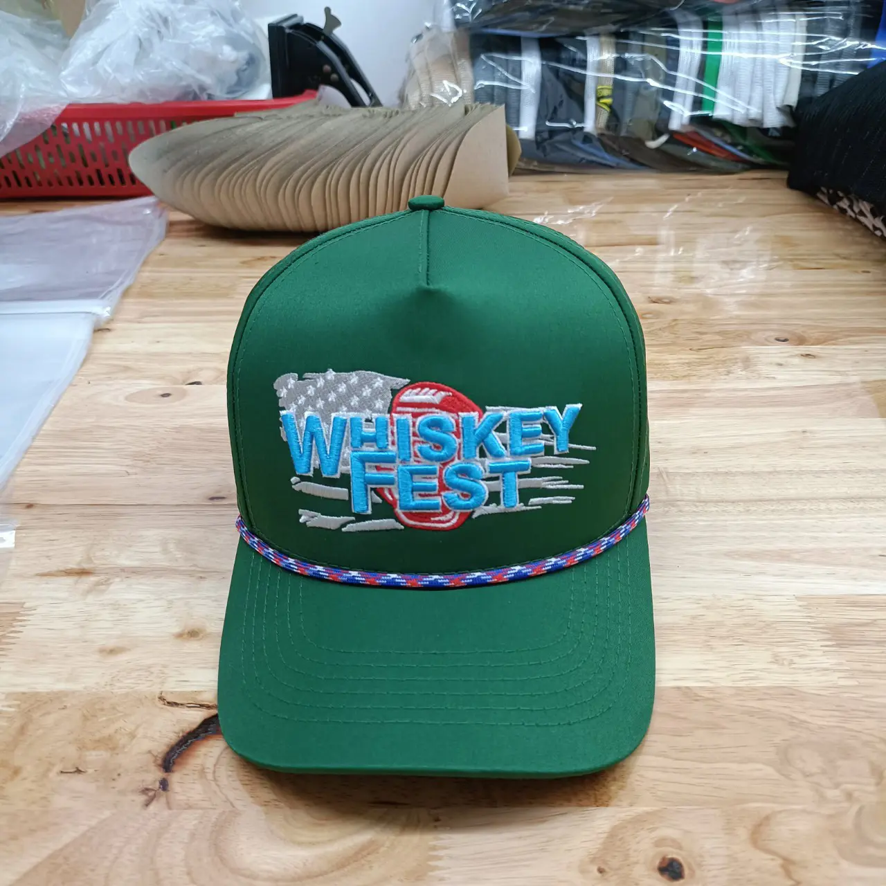 Black Laser Holes Baseball Caps with Rope Embroidery Logo Whiskey Fest Promotional Brand Hats Custom Sport Golf Hats 5