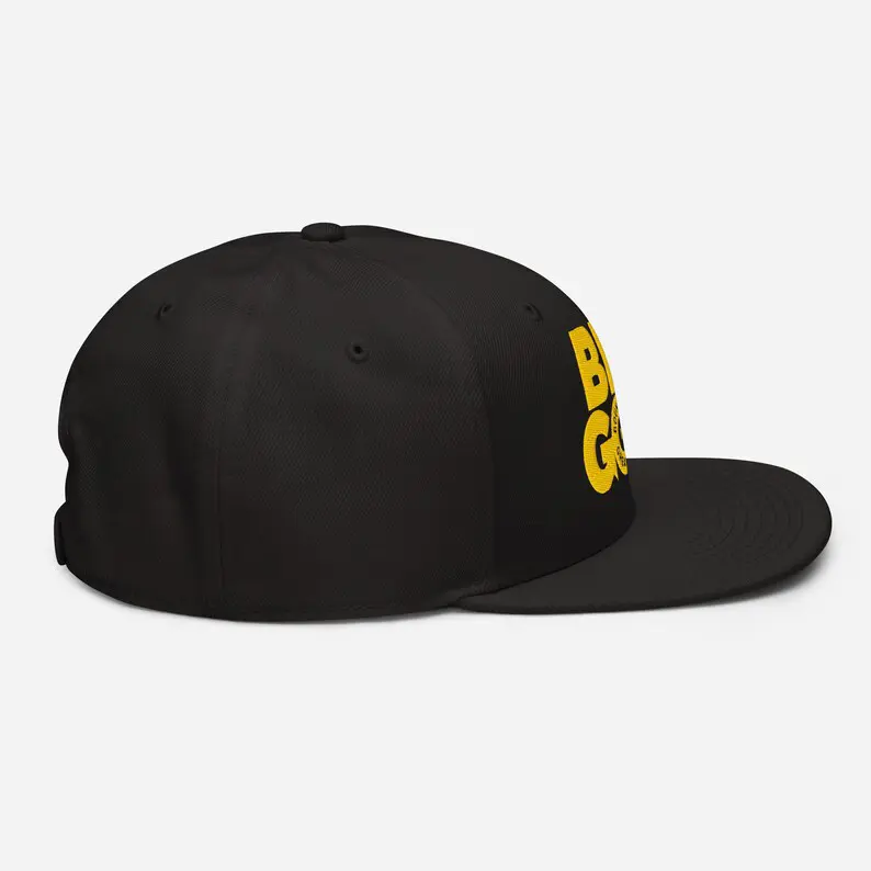 Black Snapback Caps Vietnam Made 2D Embroidered Hiphop Hat Adjustable Fit Gorras For Men Women Streetstyle Outdoor Casual L01 5
