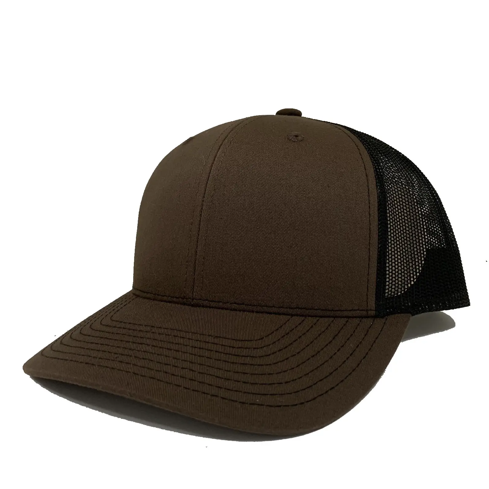 Blank Brown Trucker Hats Custom Snapback Caps Hat Custom Design Logo Vietnam Promotional Hat 1