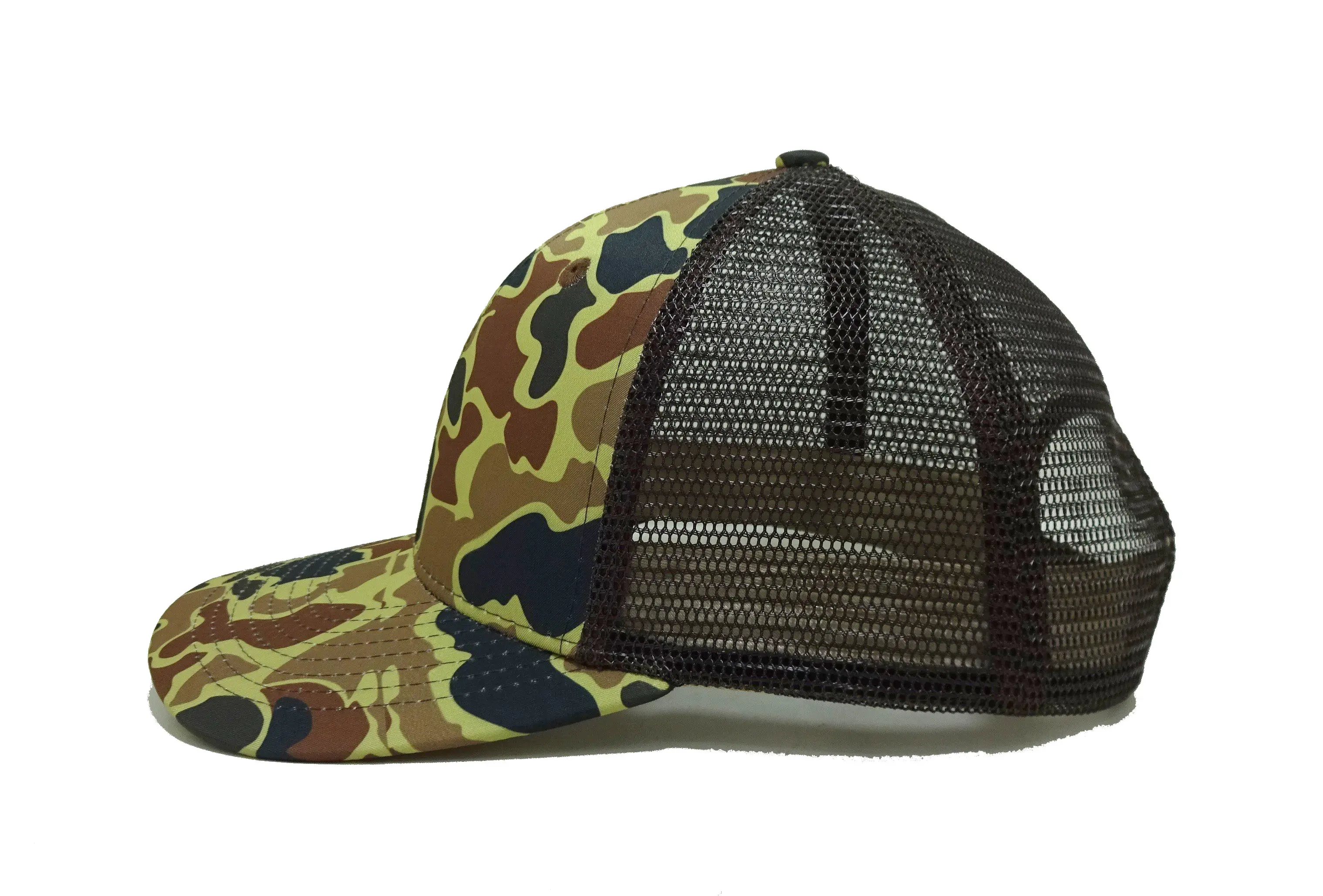 Blank Camo Hat Cap Custom Logo Headwear Trucker Hats With Mesh Camouflage Caps Sport Design Promotional Brand Hat 3