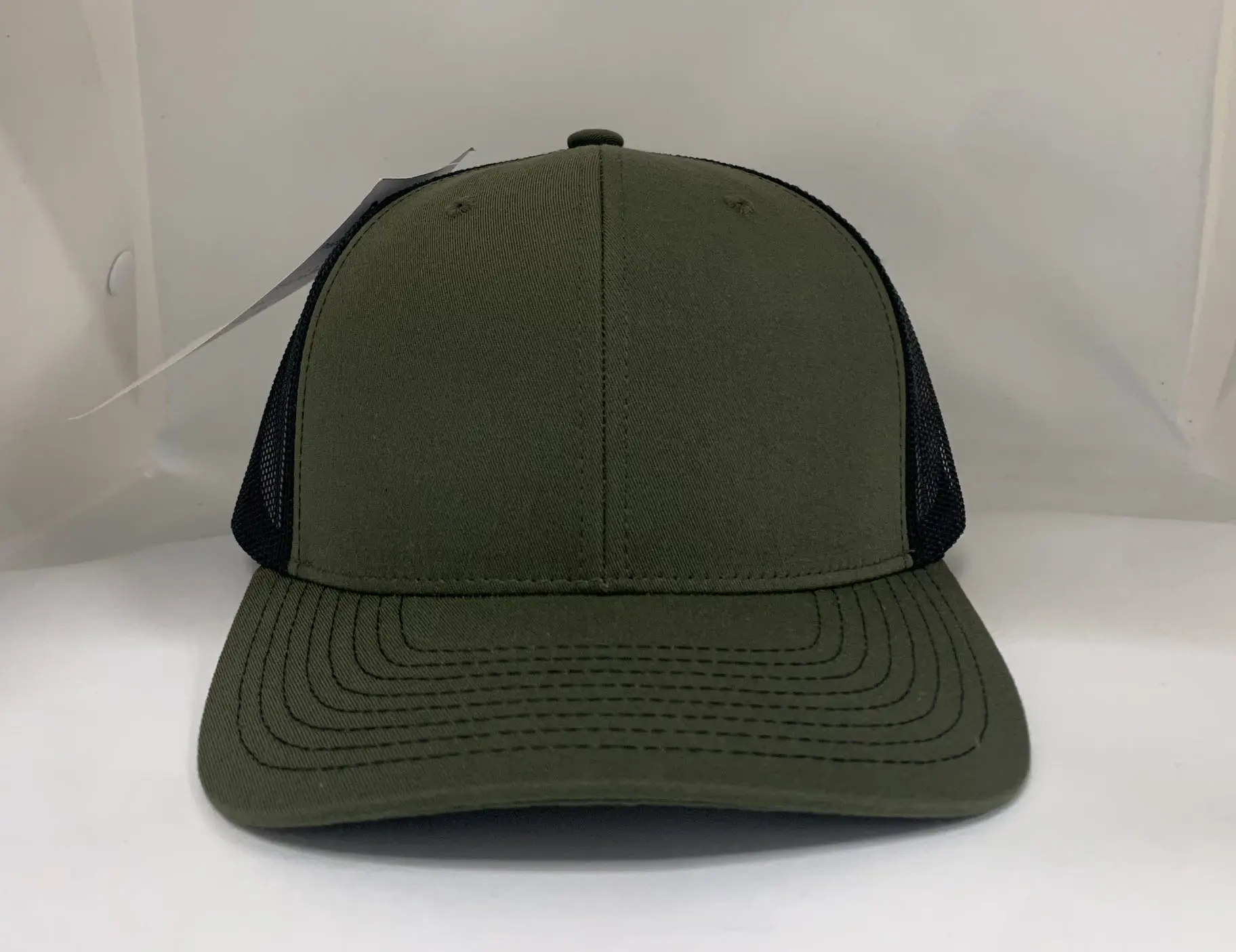 Blank Dark Green 112 Trucker Hats Small MOQ Custom Snapback Caps Vietnam Factory Promotional Hat Sport Dad Cap 1