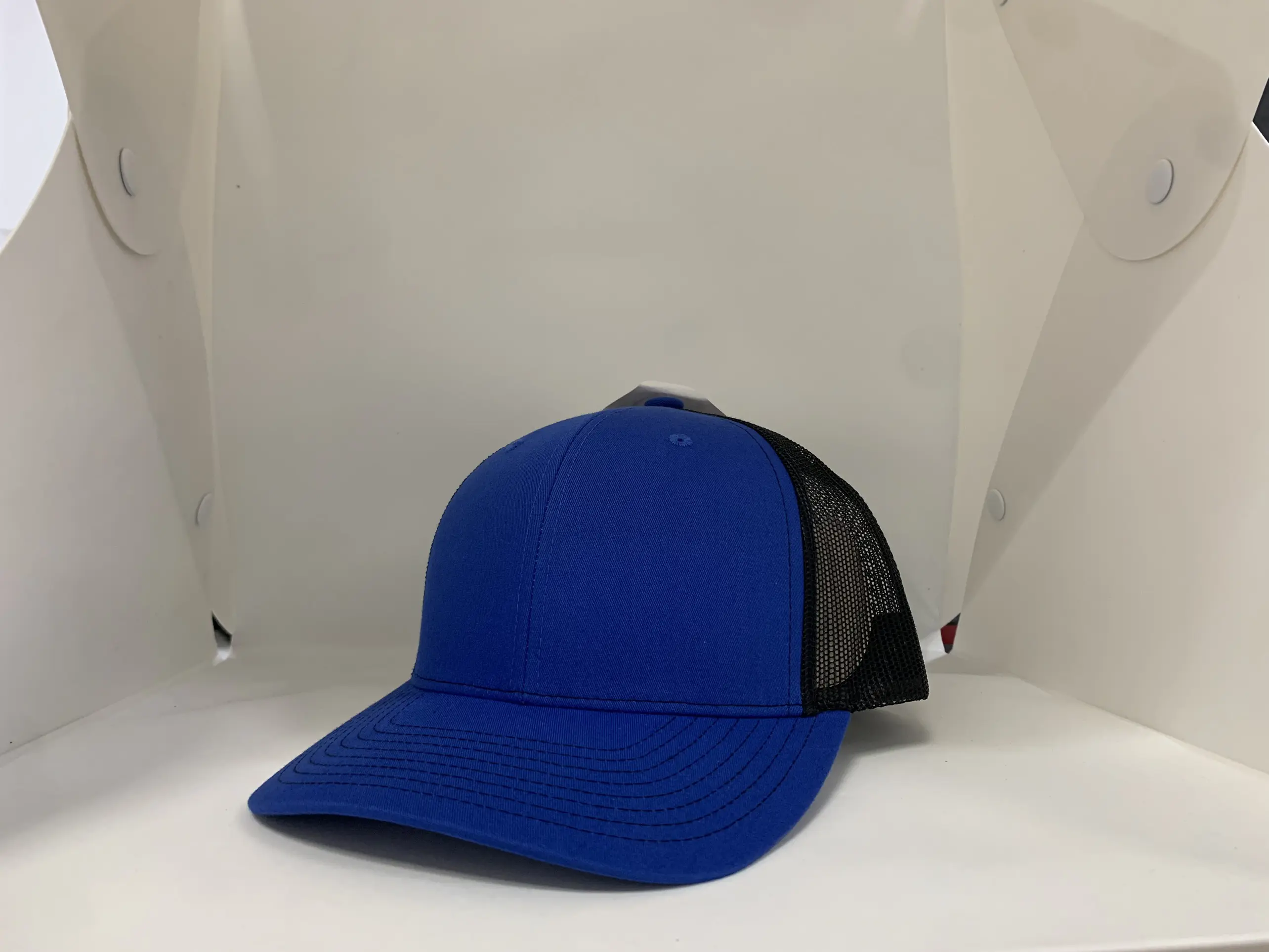 Blank Royal Blue Trucker Hats Custom Snapback Caps Hat Custom Design Logo Vietnam Promotional Hat 2