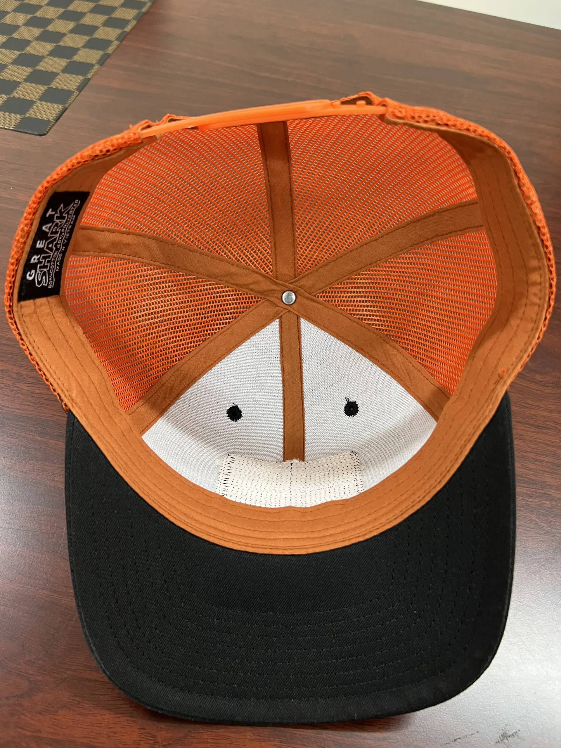 Blaze PVC Logo Trucker Hats Custom Snapback Caps Hat Custom Rubber Patch Vietnam Promotional Hat 5