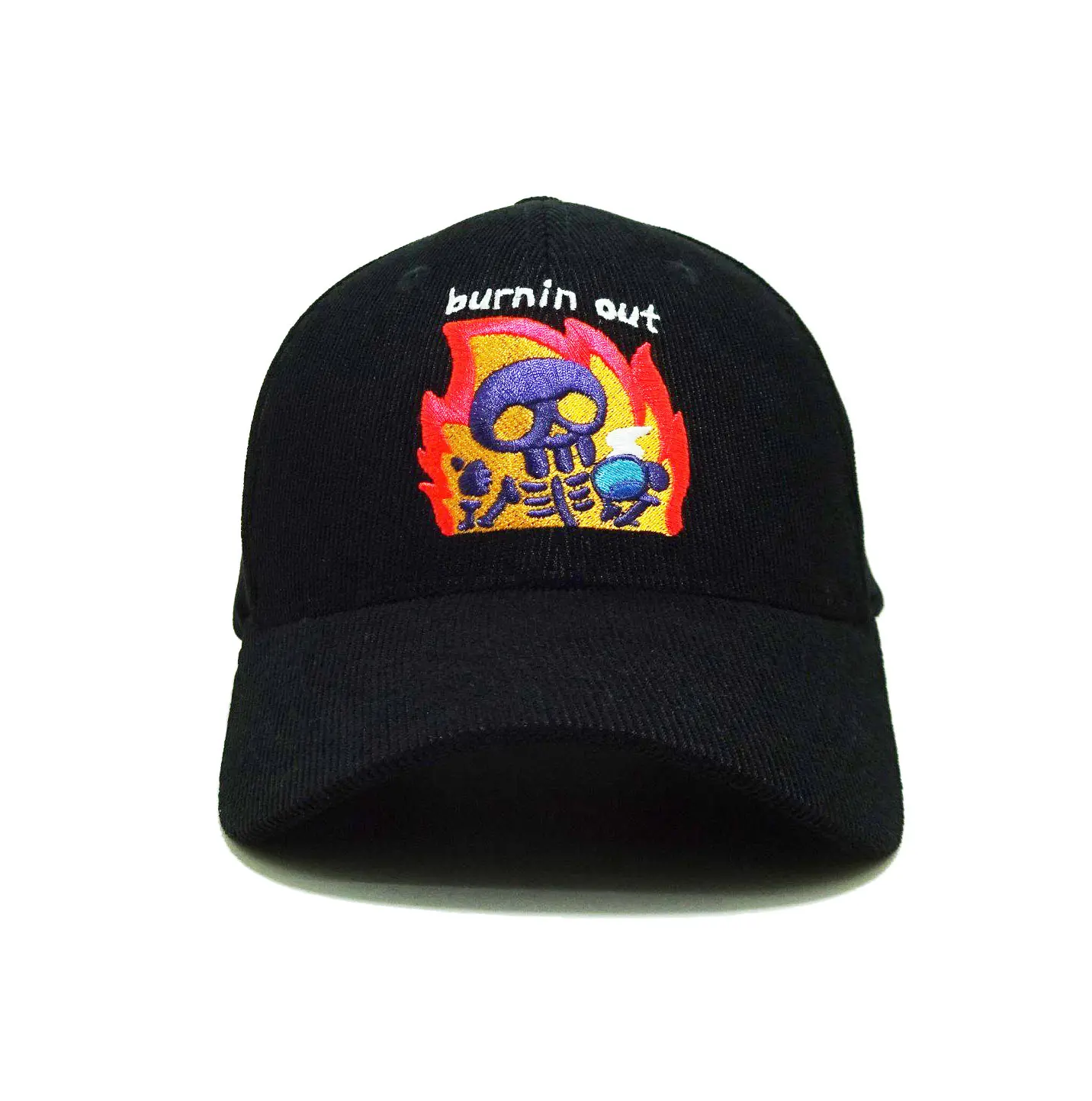 Blue Corduroy Baseball Caps Embroidery Logo Custom Design in Vietnam Factory Hats Cartoons Cute Promotional Caps 6