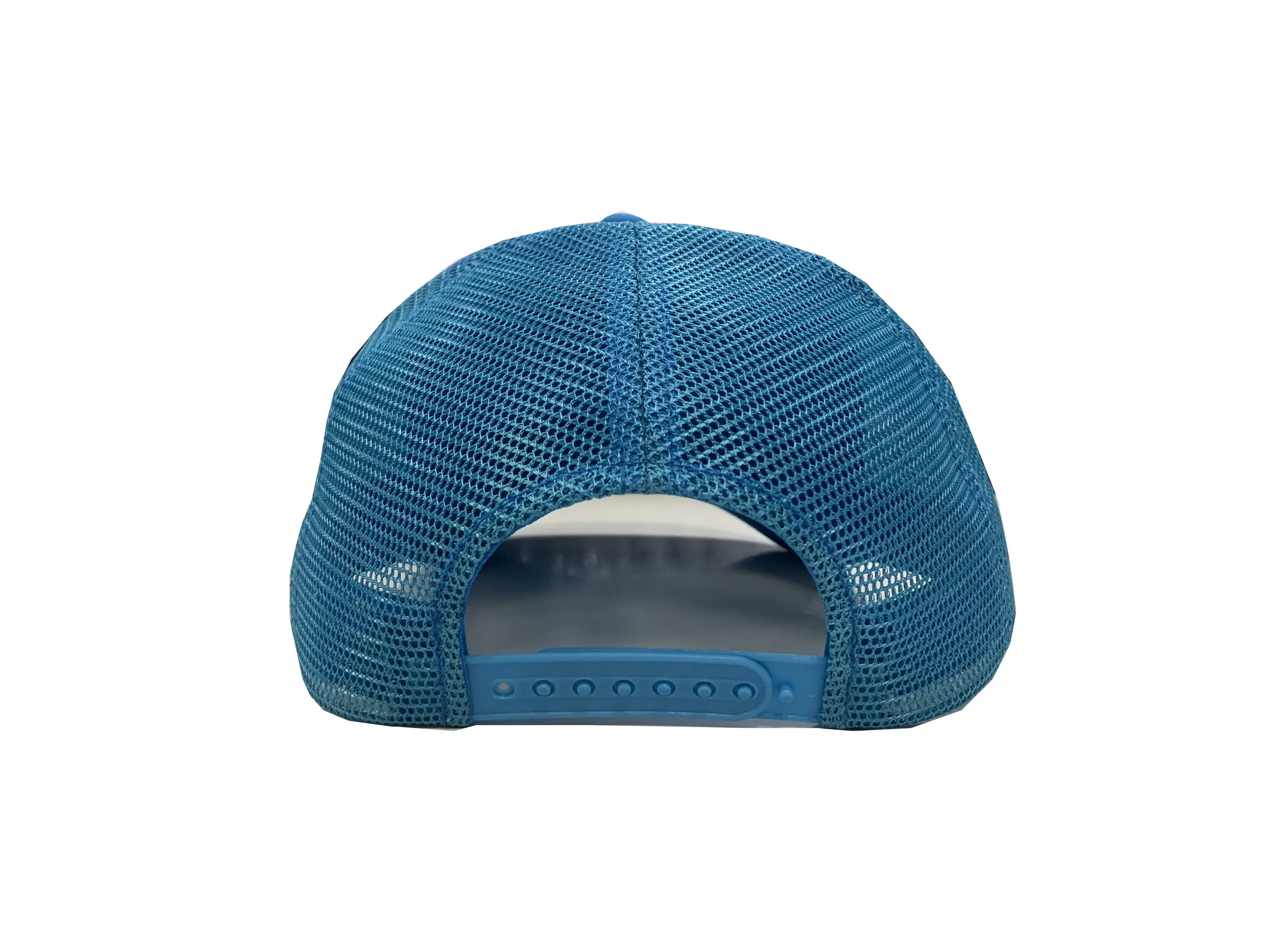 Blue Foam Hat Unisex Puff Hat Embroidery on Felt Patch Vietnam Promotional Brand Hats for Business Custom Design 4