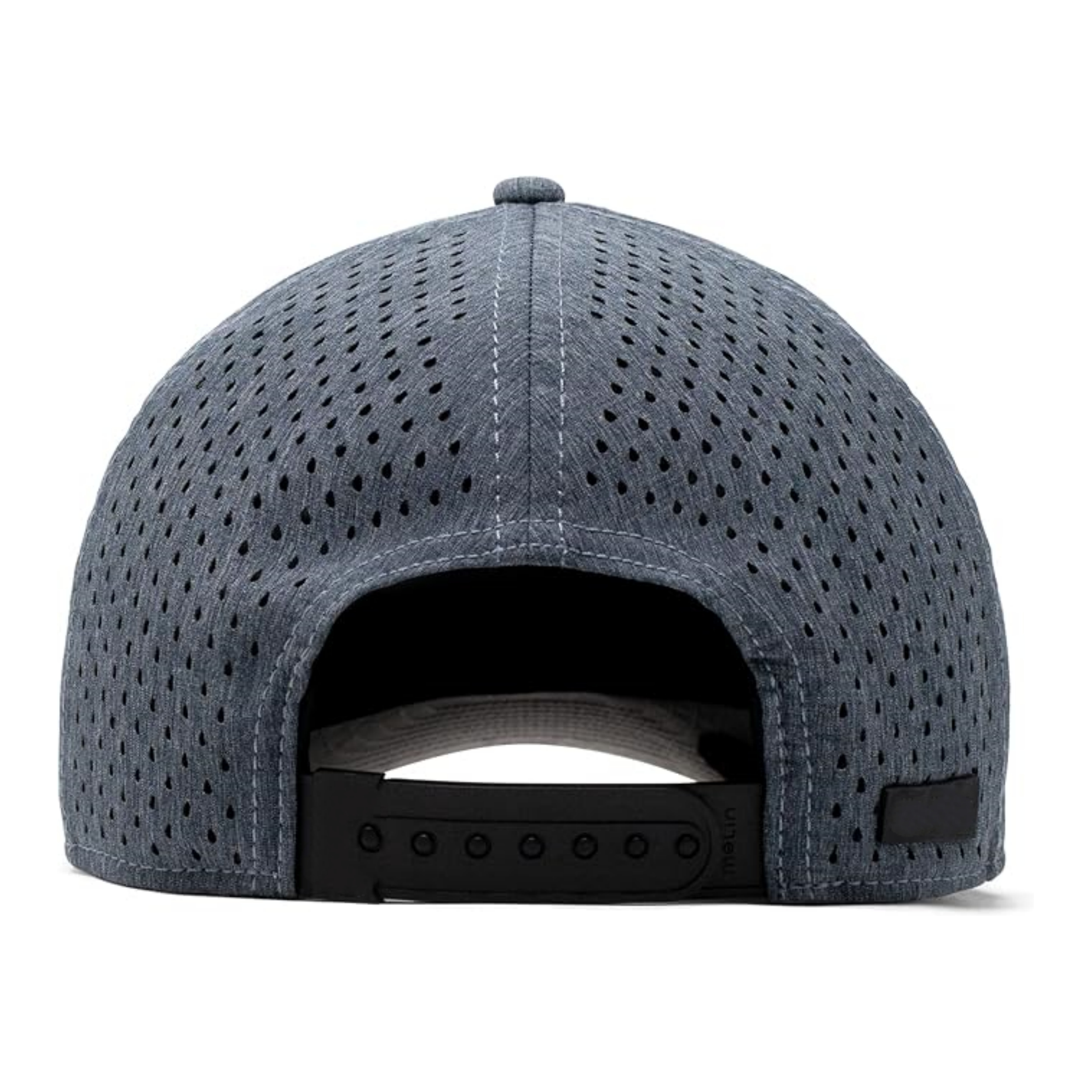 Blue Mesh Golf Trucker Hats Men High End Mesh Trucker Cap Nylon Plain 6 Panel Camp Hats Outdoor Waterproof 3