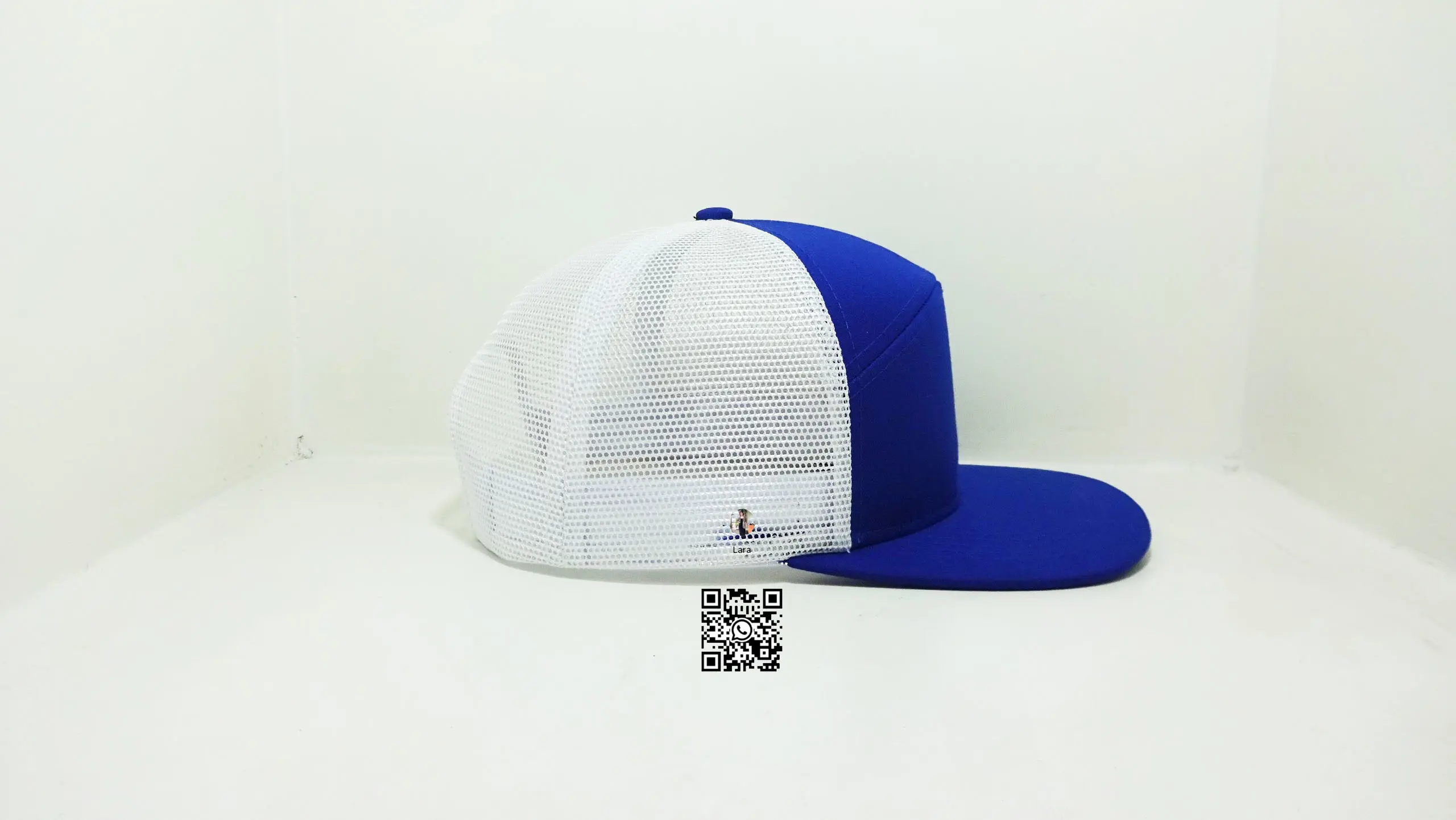 Blue Trucker Hat 7 Panels Cap for Man Customized Design Logo Hats Snapback Caps Vietnam Promotion Gorras 5