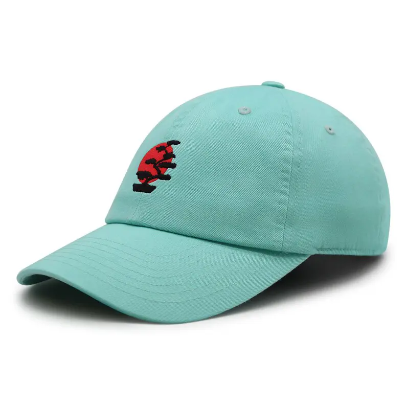 Bonsai Embroidery Baseball Cap High Quality Adjustable Custom Mid Profile Hat Vietnam Made Gorras For Casual Travel Unisex L01 2