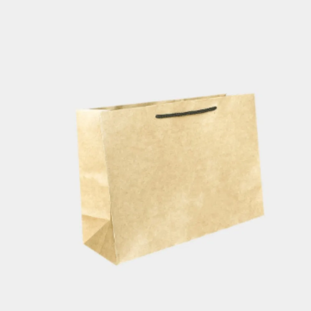  Brown Kraft Paper Kraft Paper Bag Eco-Friendly Shopping Accessories Factory Price Customized Logo From Vietnam Manufacturer 2