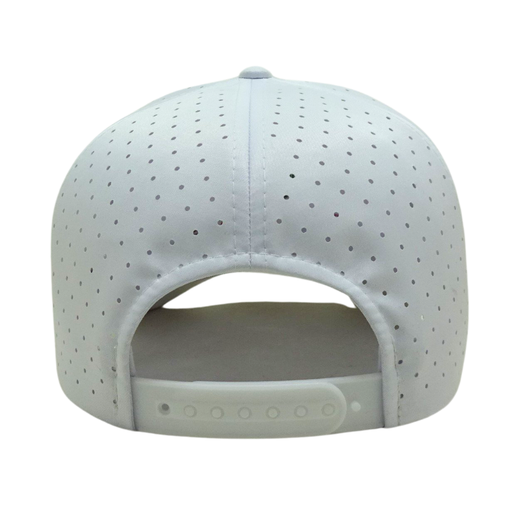 Bulk Order 3D Cactus Embroidery 5 Panel Laser Cut Hole Perforated Mesh With Rope Structured White Pink High Quality Factory 7