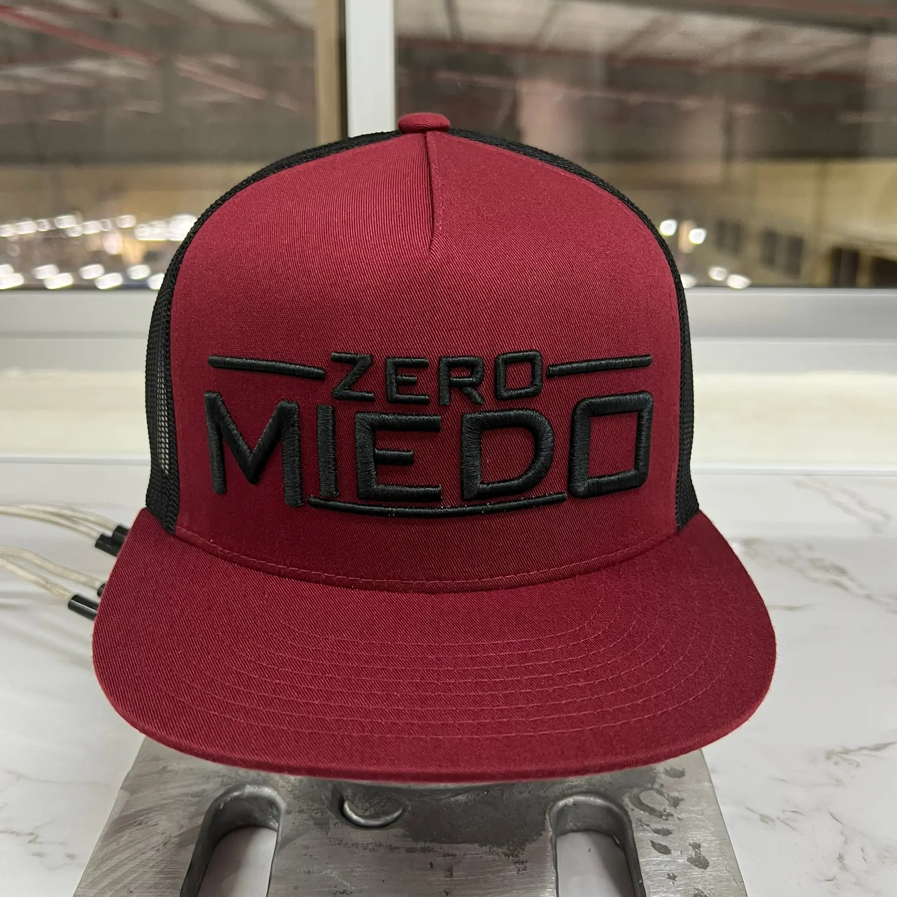 Burgundy Richardson Trucker Hats Small MOQ Tri Color Snapback Caps Vietnam Factory Promotional Hat Sport Dad Cap Free Sample