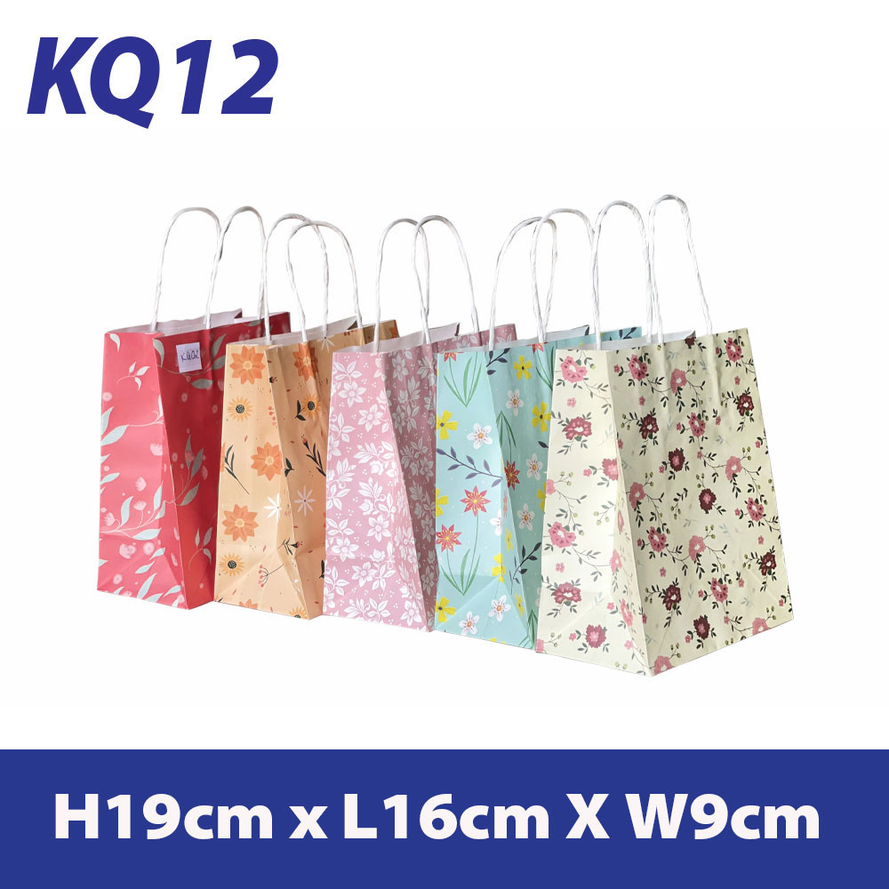 Bag Custom Bag Kraft Kraft Paper Shopping Bag Shopping Accessories Kraft Paper Bag High Quality Customized Logo Made In Vietnam 5