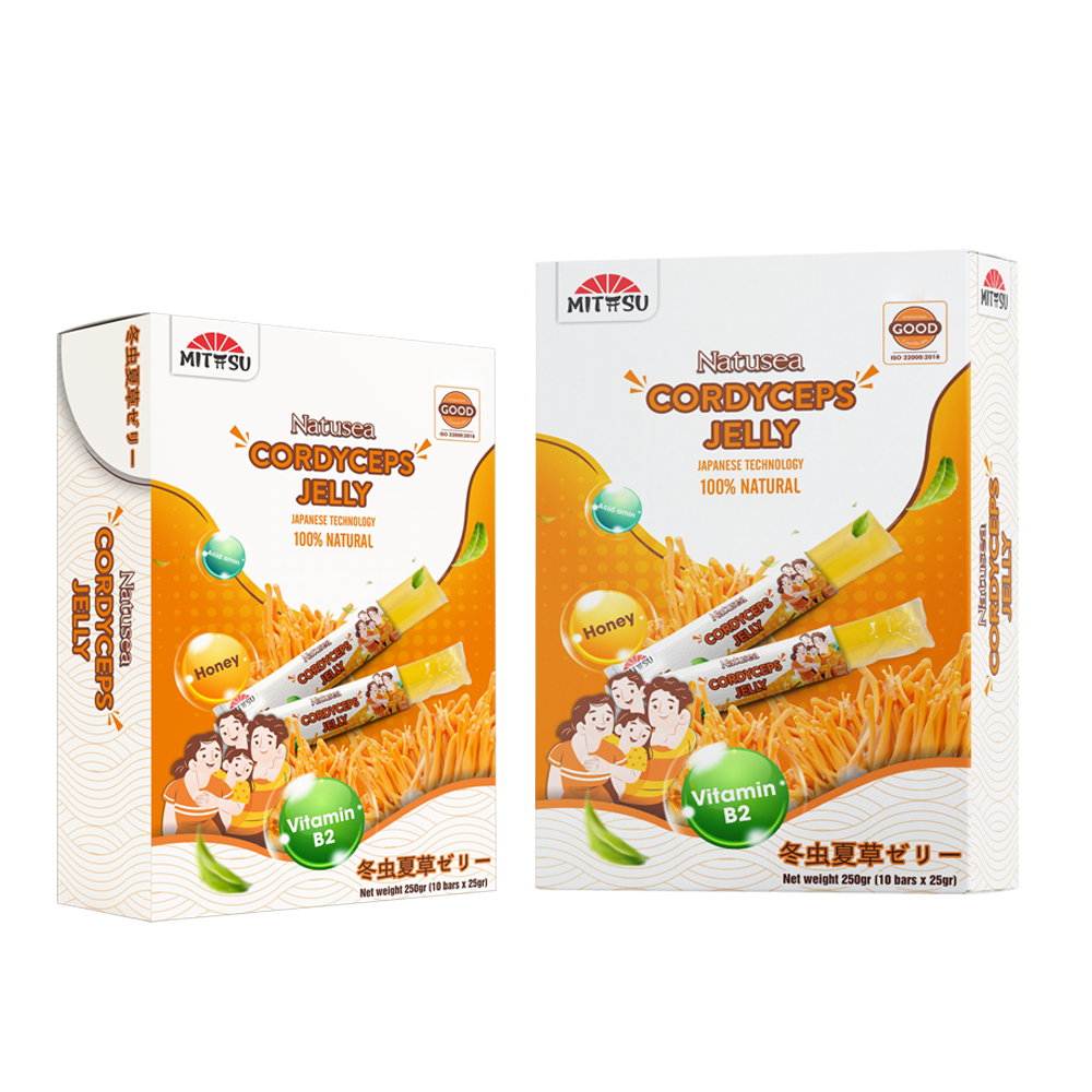 Cordyceps Jelly Healthy Snack Fast Delivery 250Gr Mitasu Jsc Customized Packaging From Vietnam Manufacturer 2