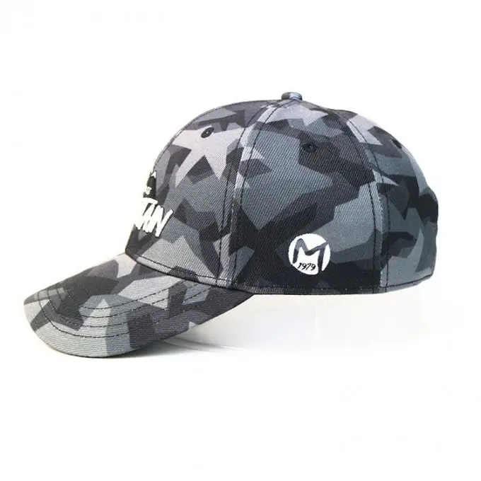 Camo Hat Wholesale Products Baseball Caps Custom Logo Adjustable 6 Panels High Quality Low Profile Sports Cap Baseball Cap 3